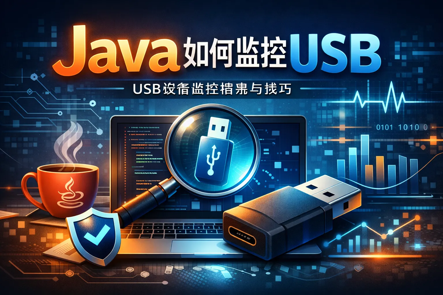 java如何监控usb