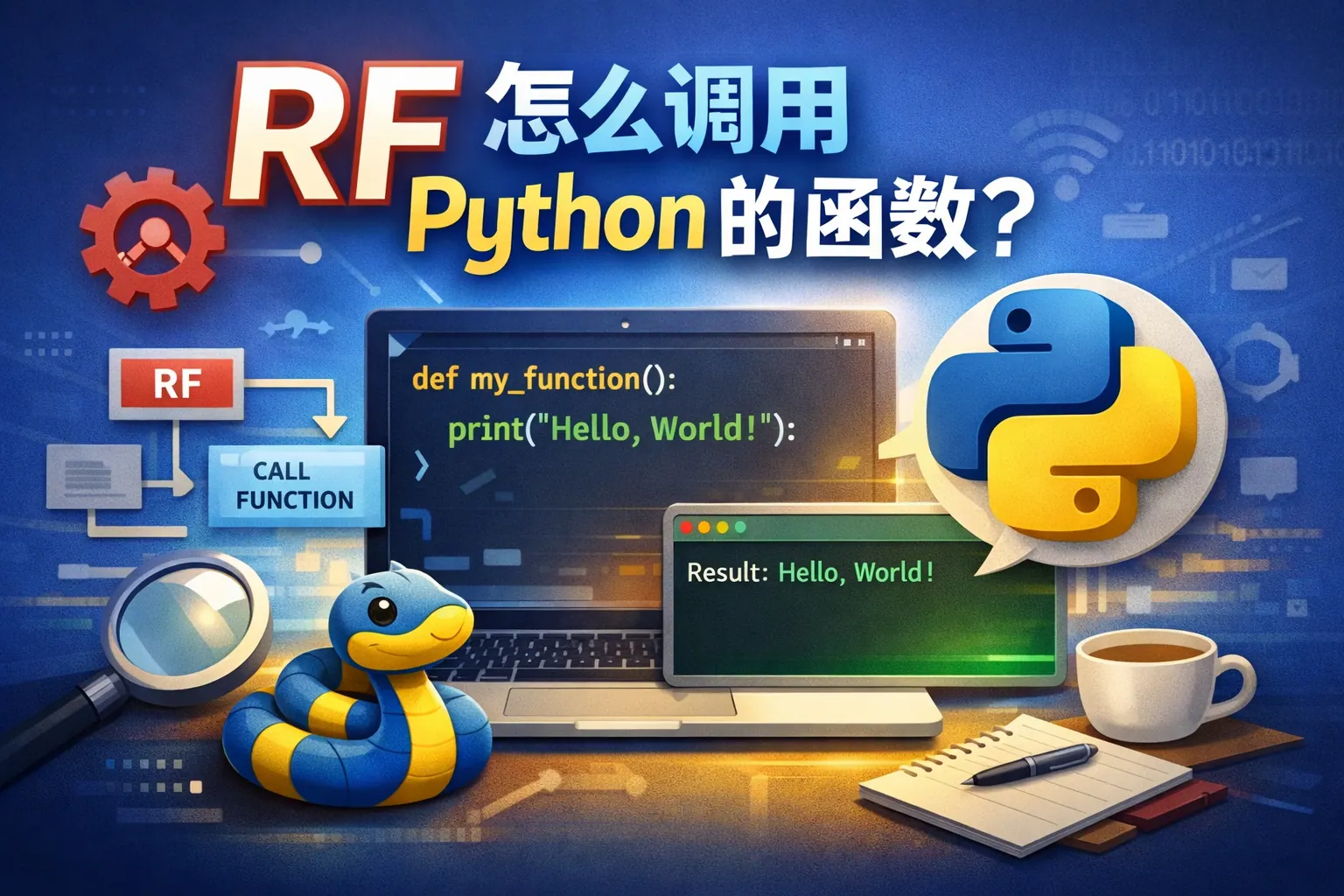 rf怎么调用Python的函数