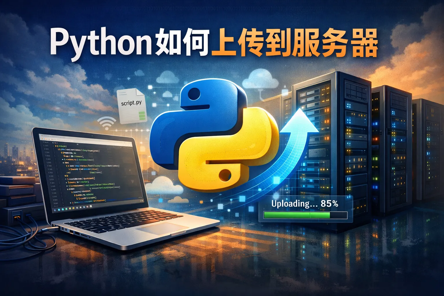 python如何上传到服务器