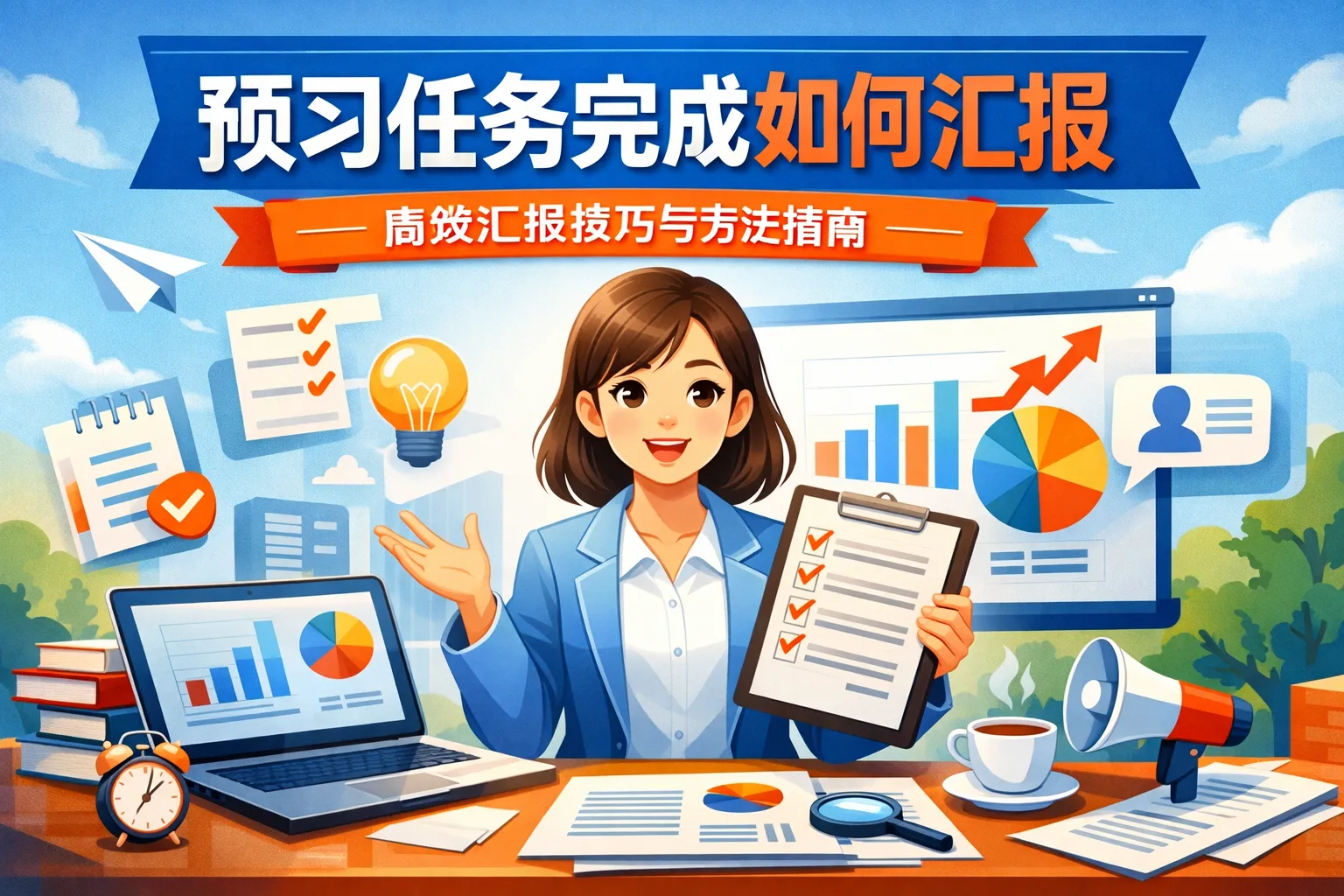 预习任务完成如何汇报