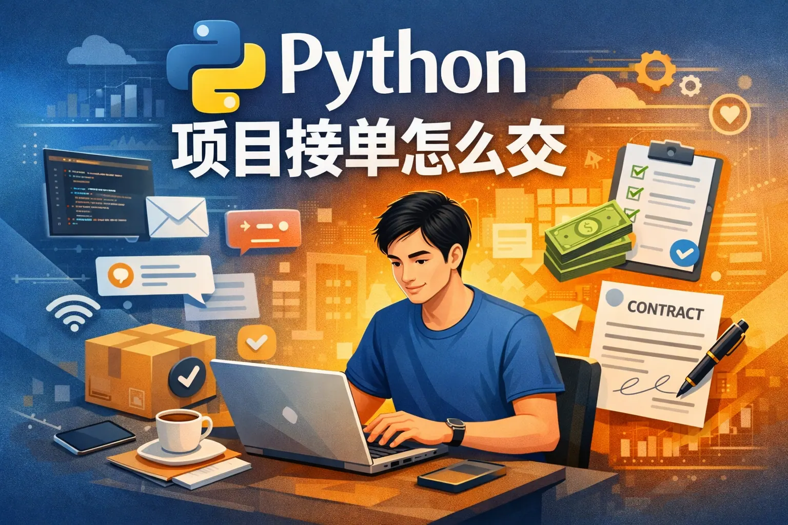 python项目接单怎么交