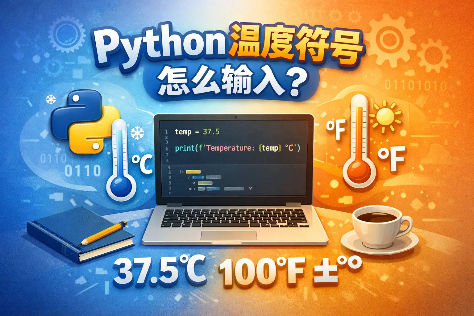 python温度符号怎么输入