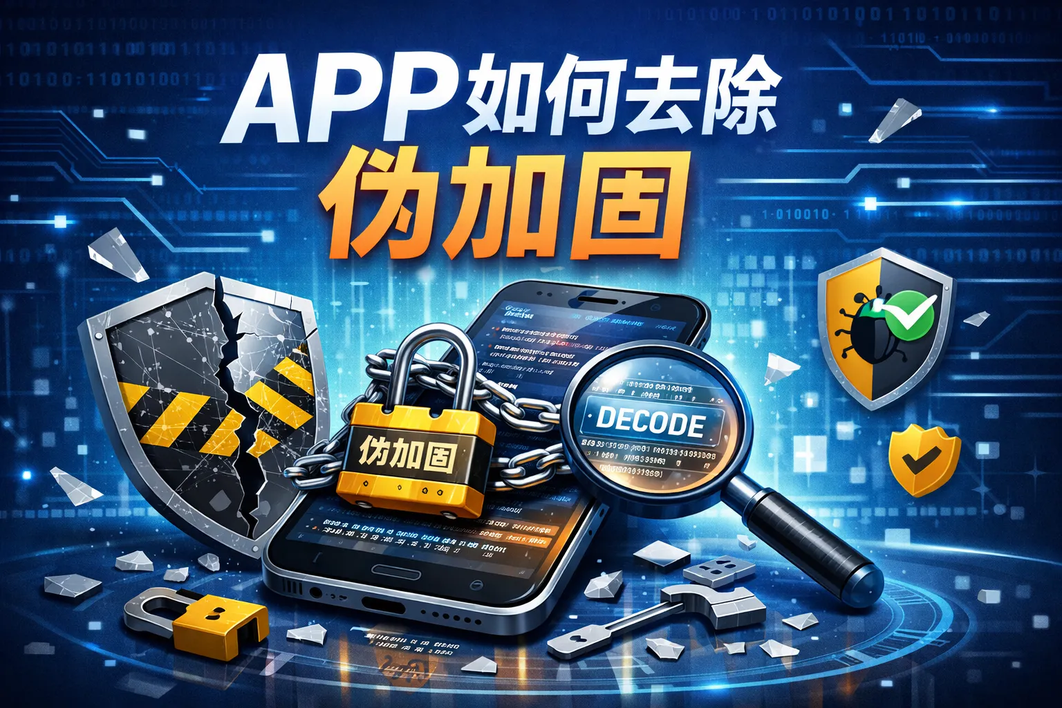 app如何去除伪加固