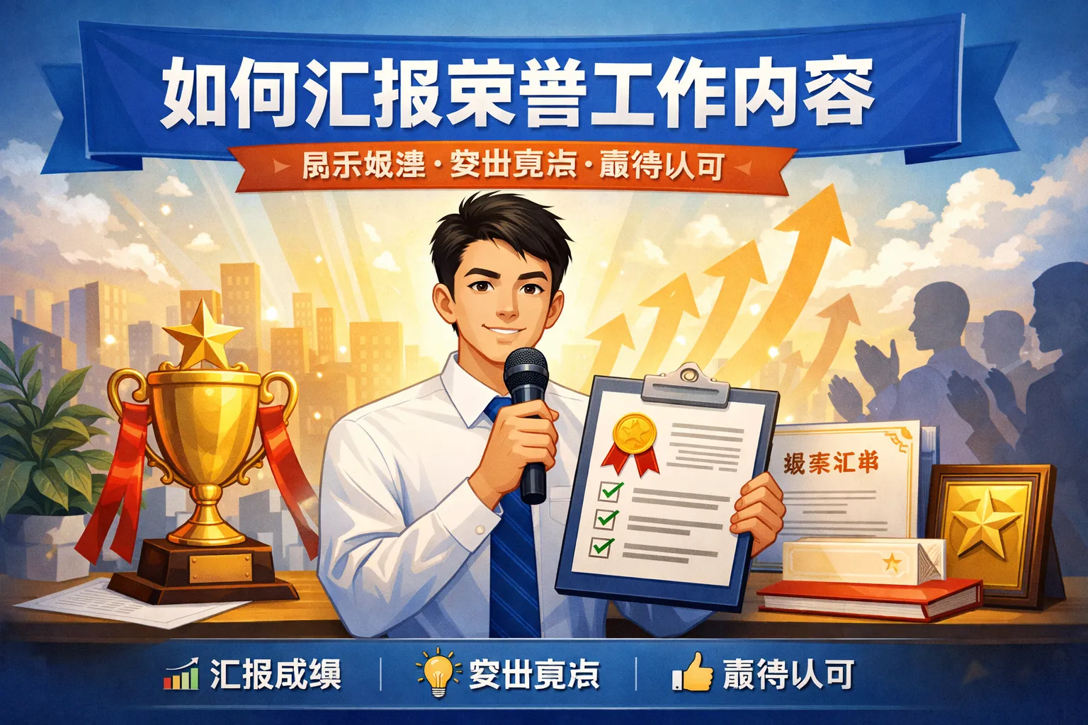 如何汇报荣誉工作内容