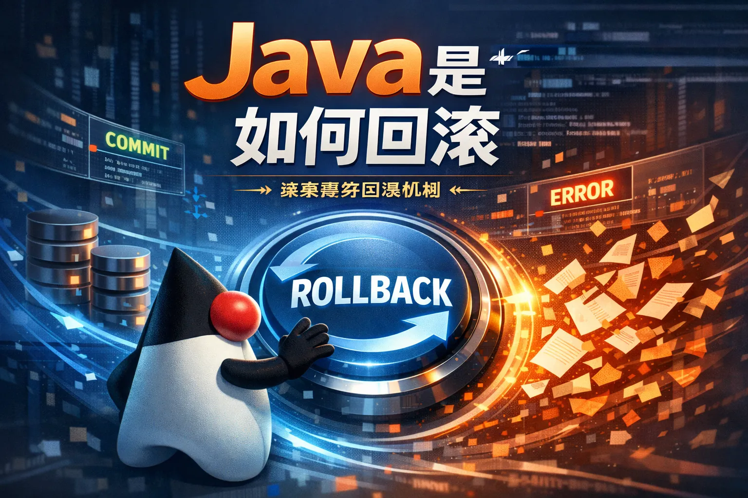 java是如何回滚