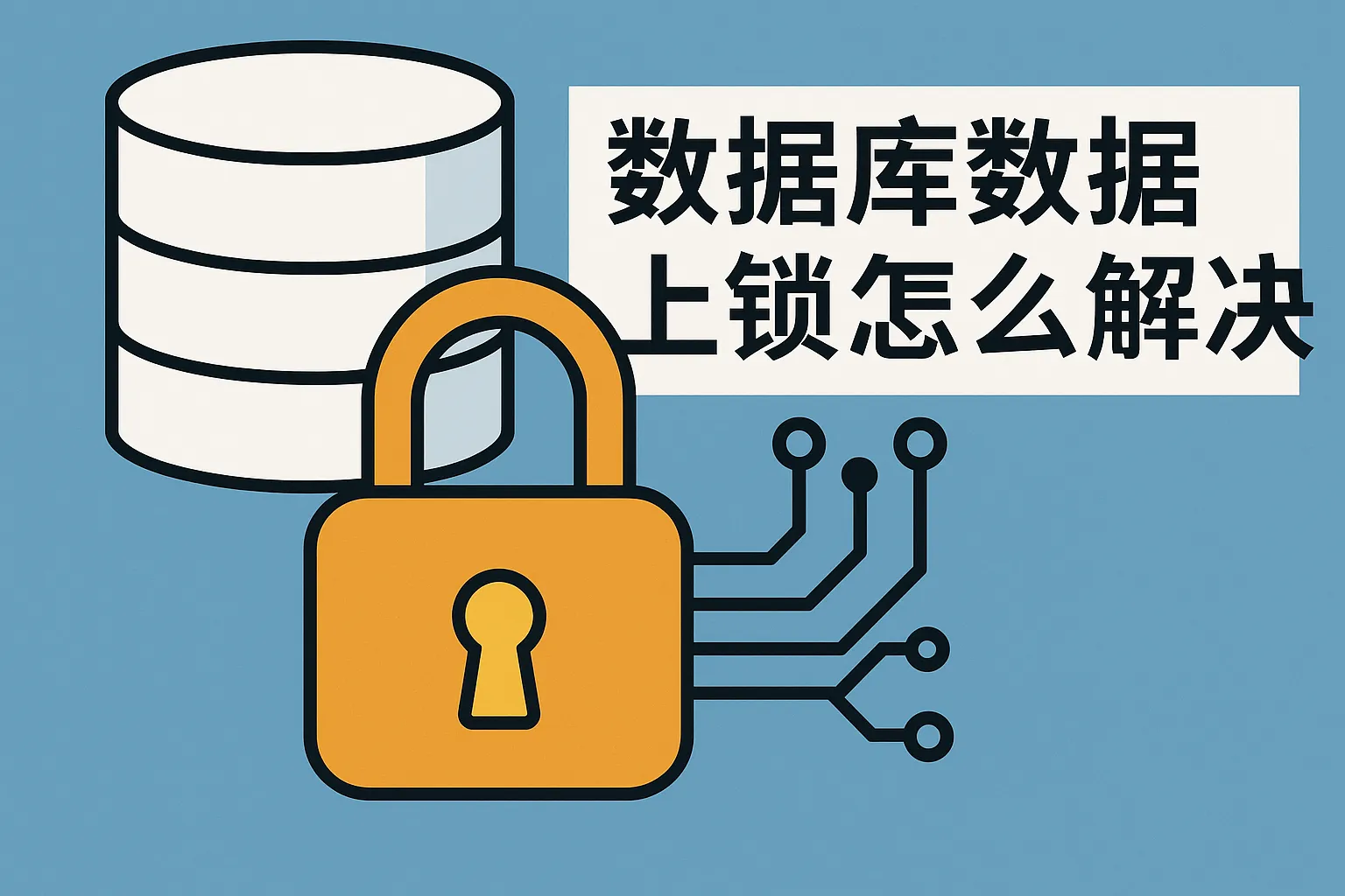 数据库数据上锁怎么解决