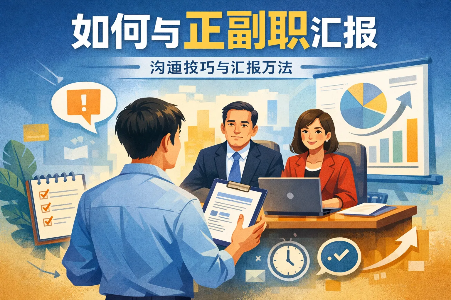 如何与正副职汇报