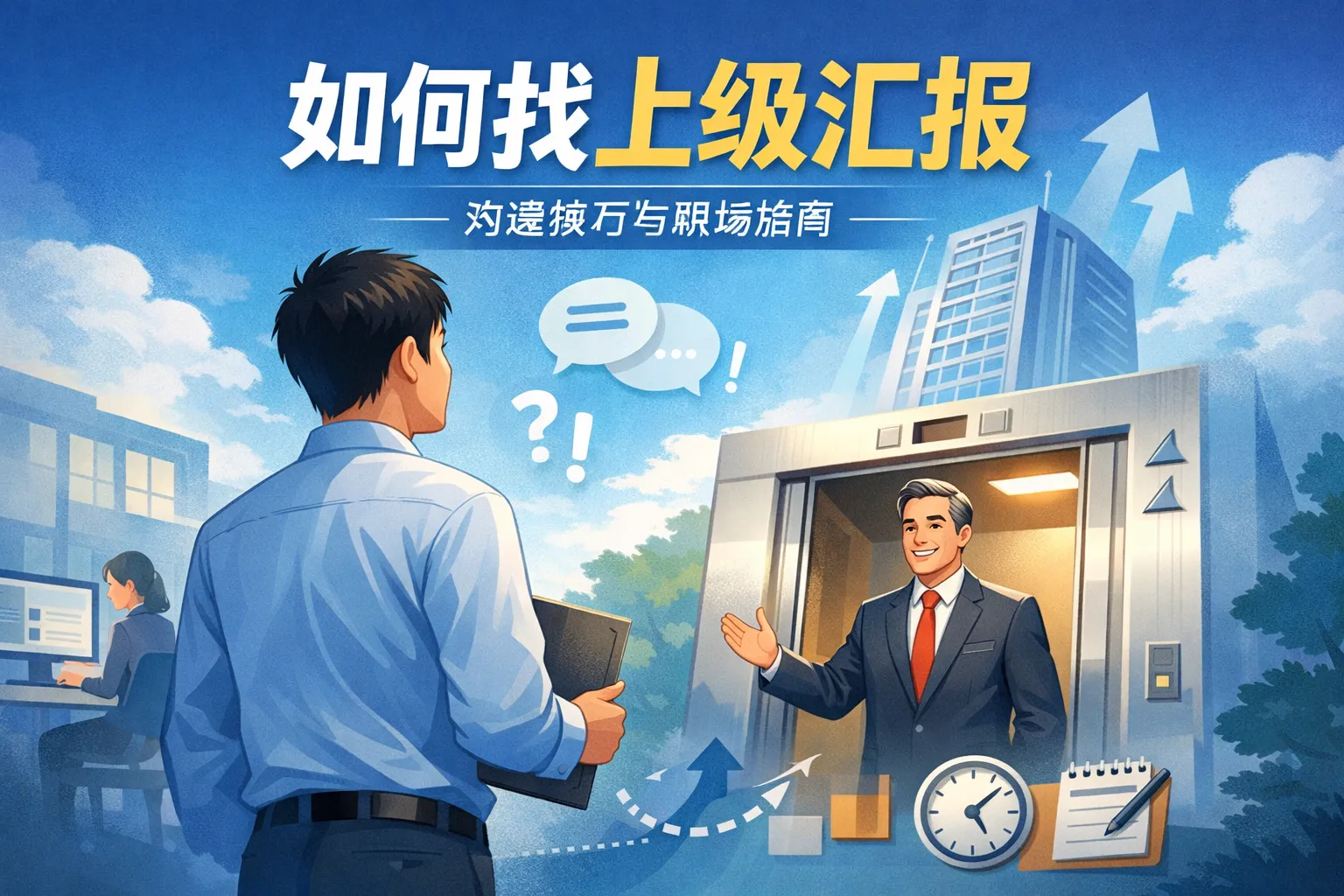 如何找上级汇报