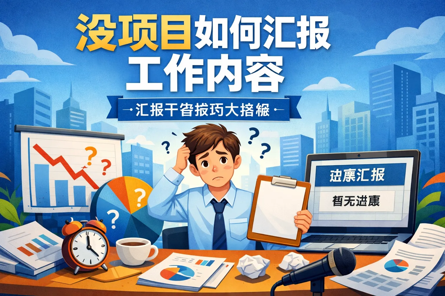 没项目如何汇报工作内容