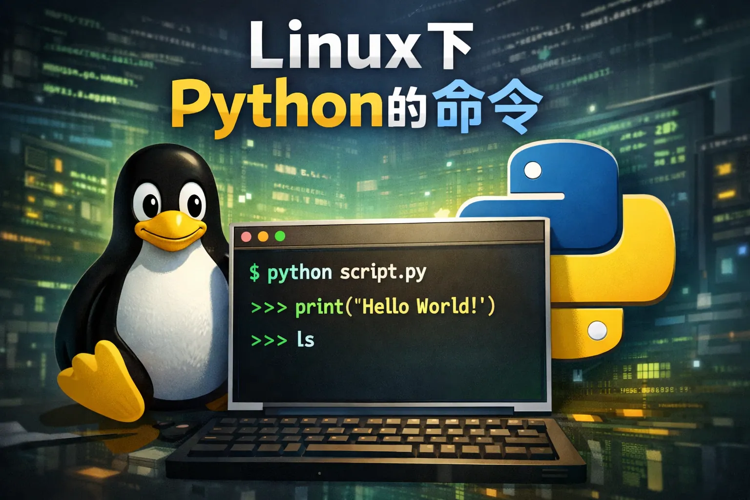 Linux下python的命令