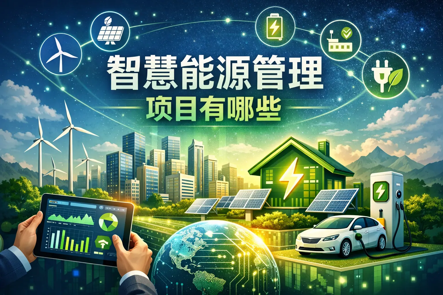 智慧能源管理项目有哪些