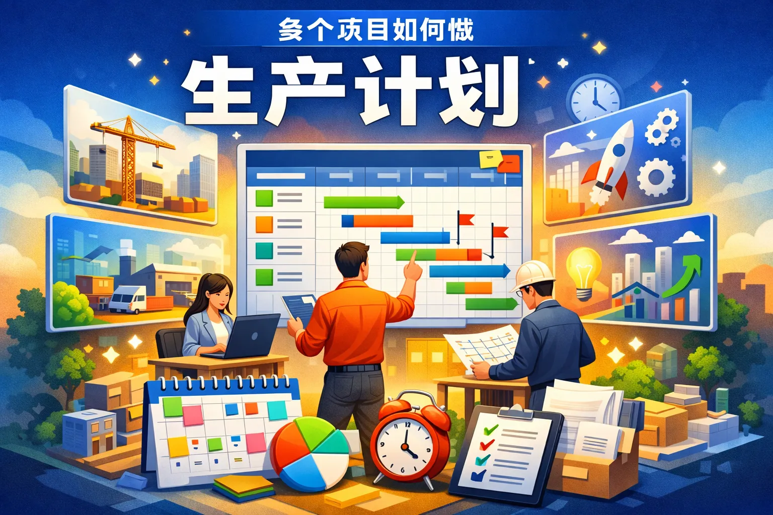 多个项目如何做生产计划