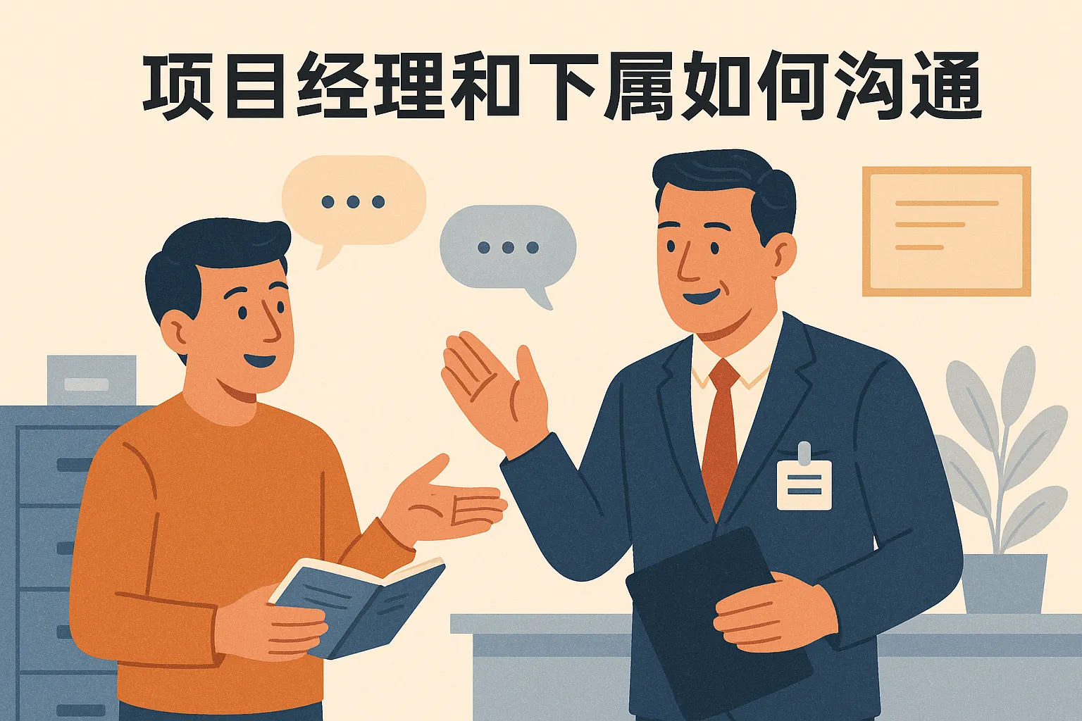项目经理和下属如何沟通