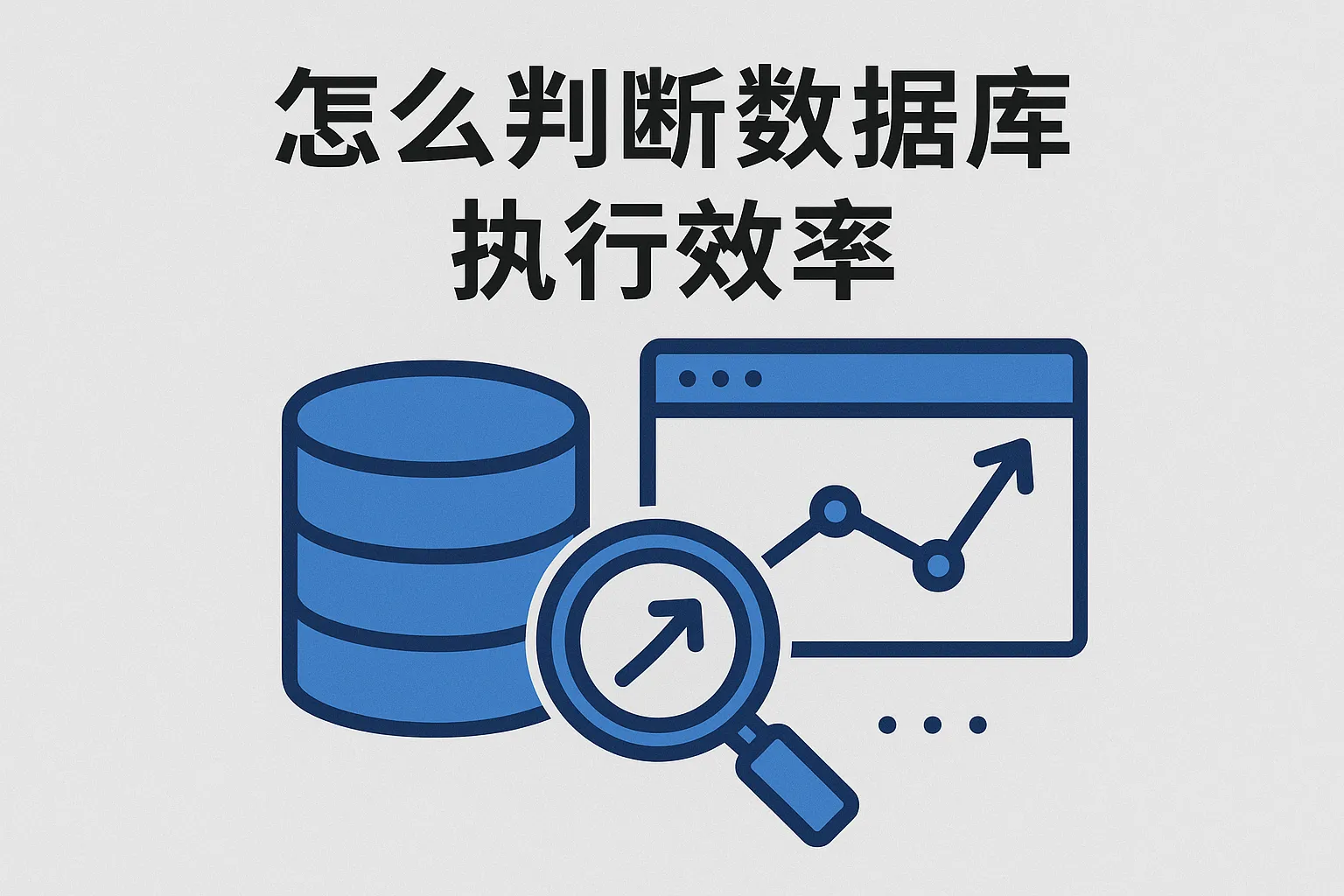 怎么判断数据库执行效率