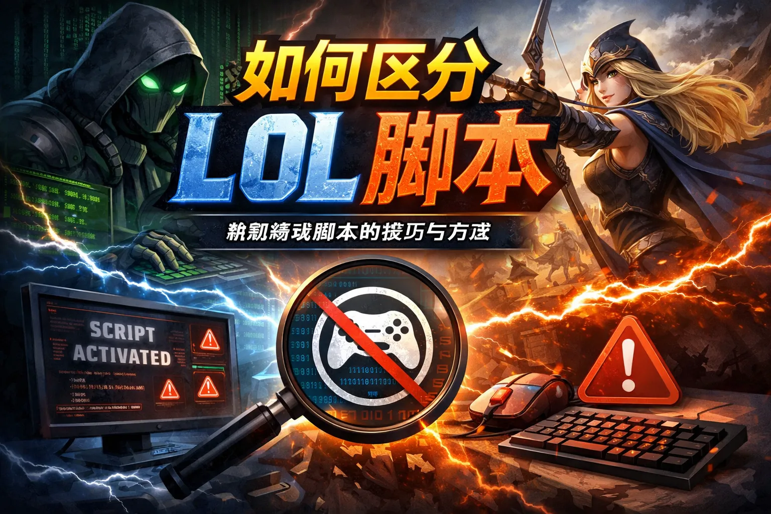 如何区分lol脚本