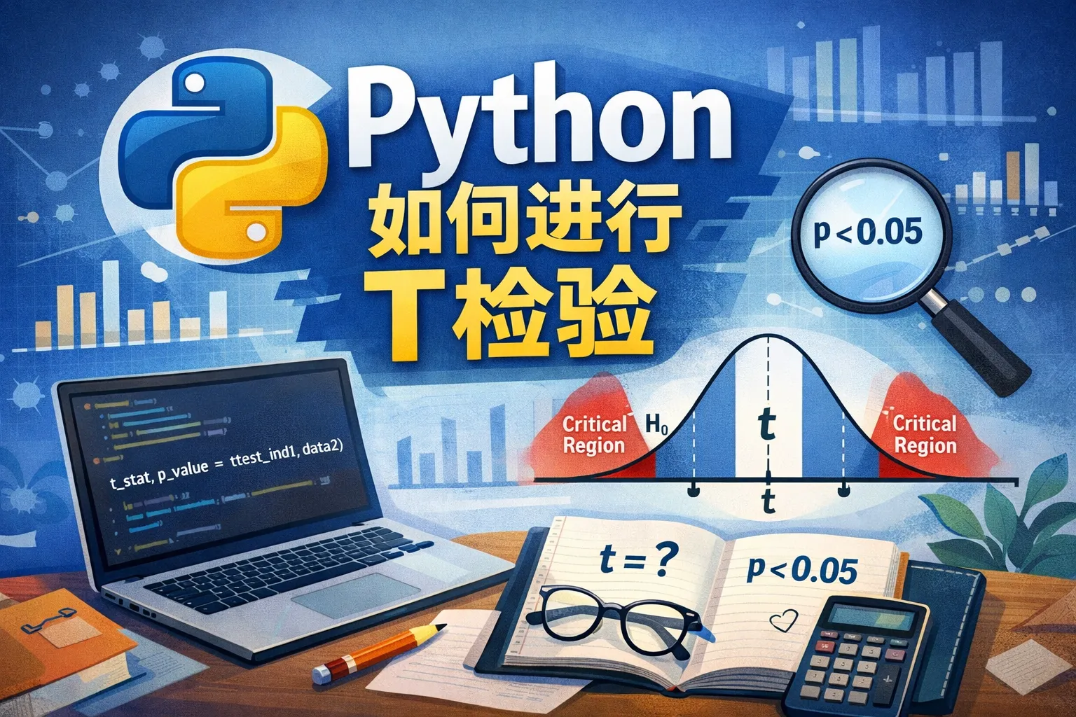 python如何进行t检验