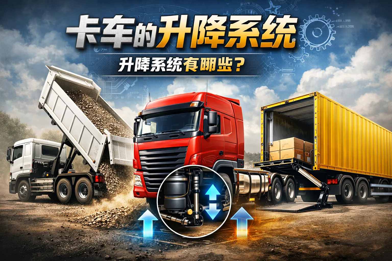 卡车的升降系统有哪些