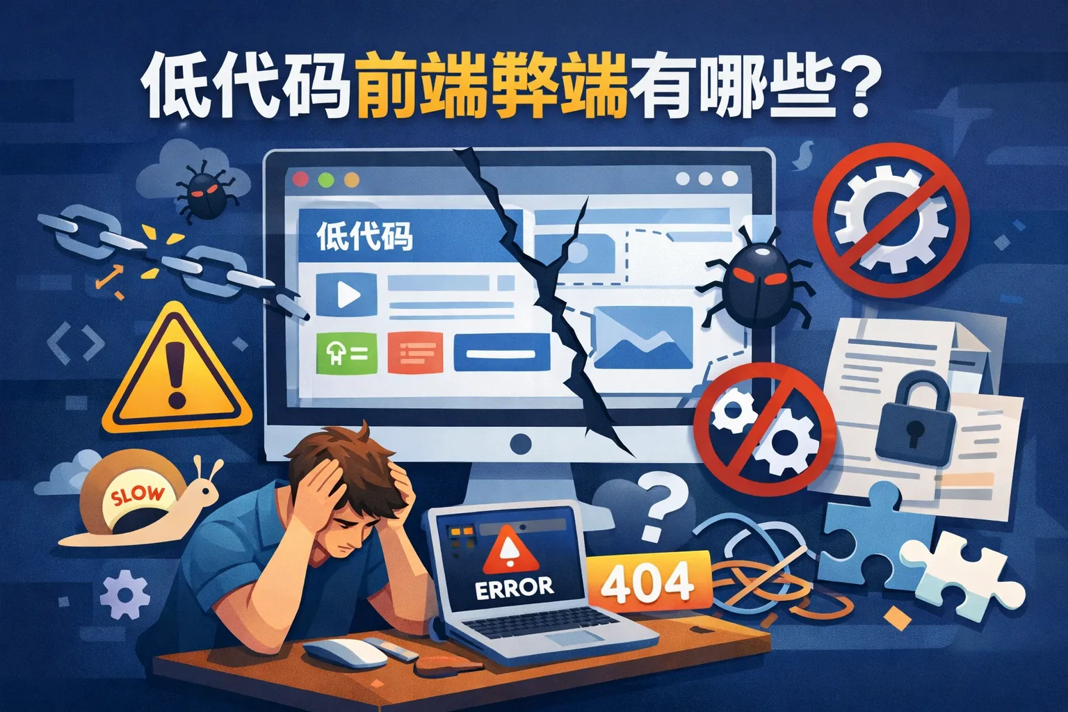 低代码前端弊端有哪些