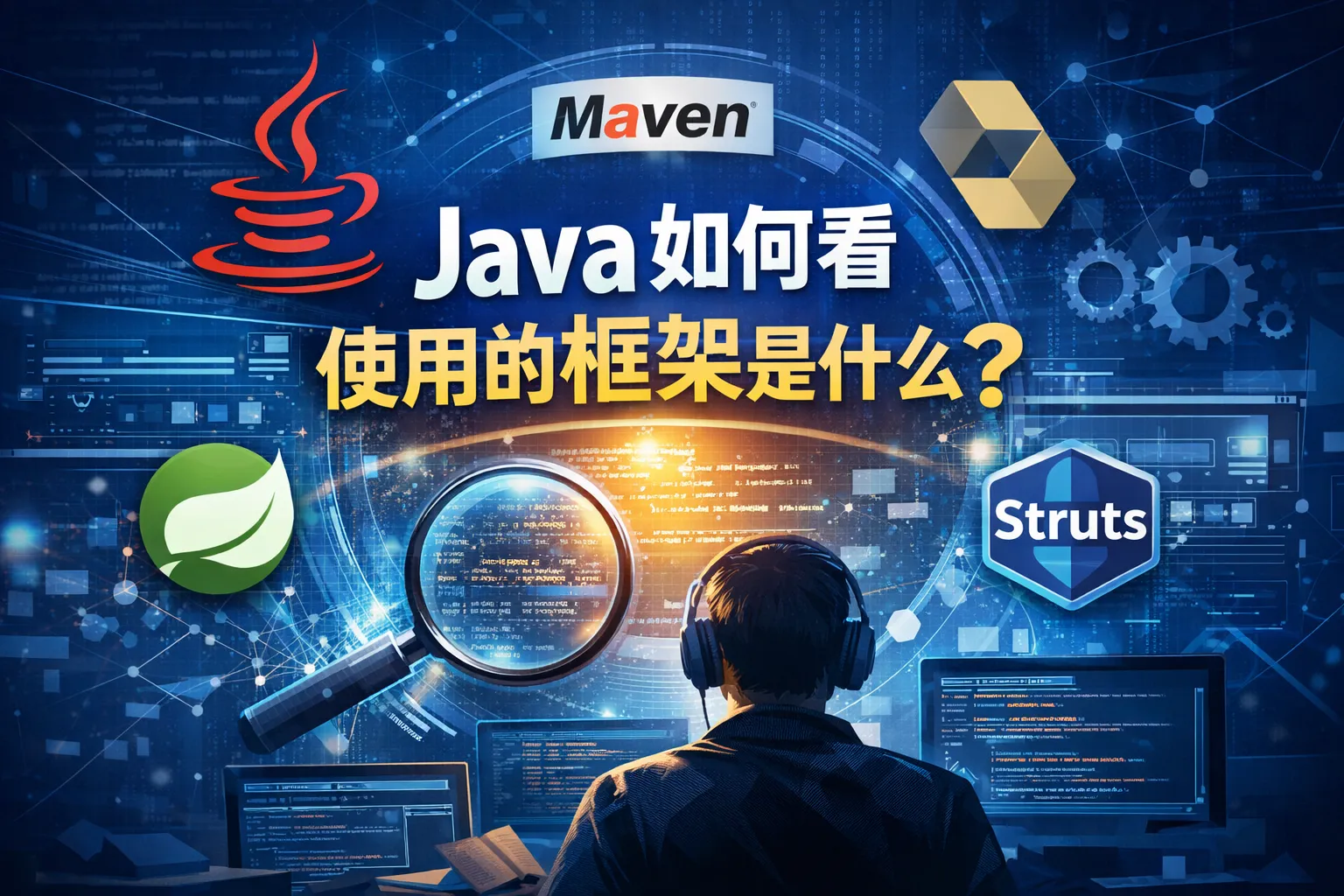 java如何看使用的框架是什么