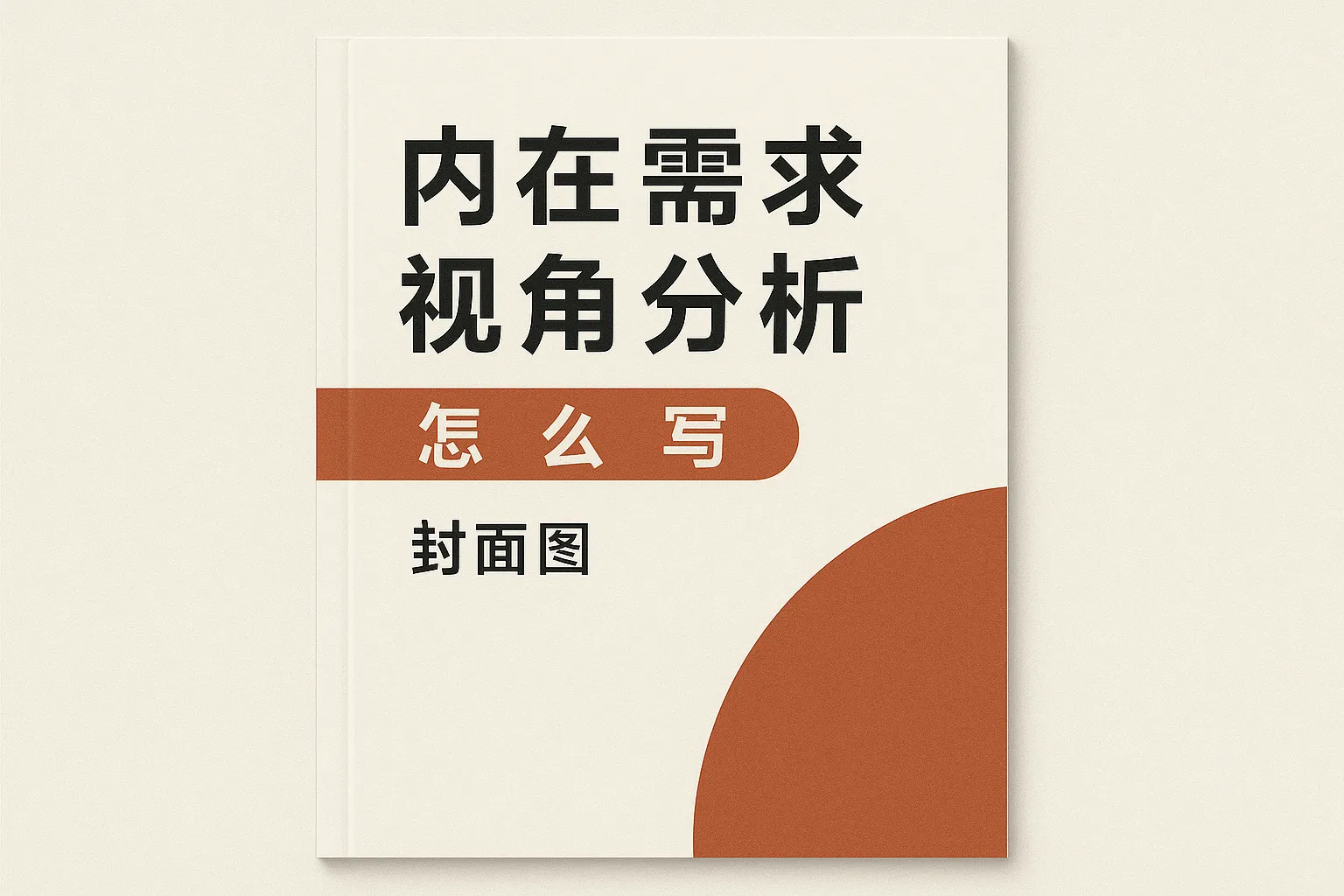 内在需求视角分析怎么写