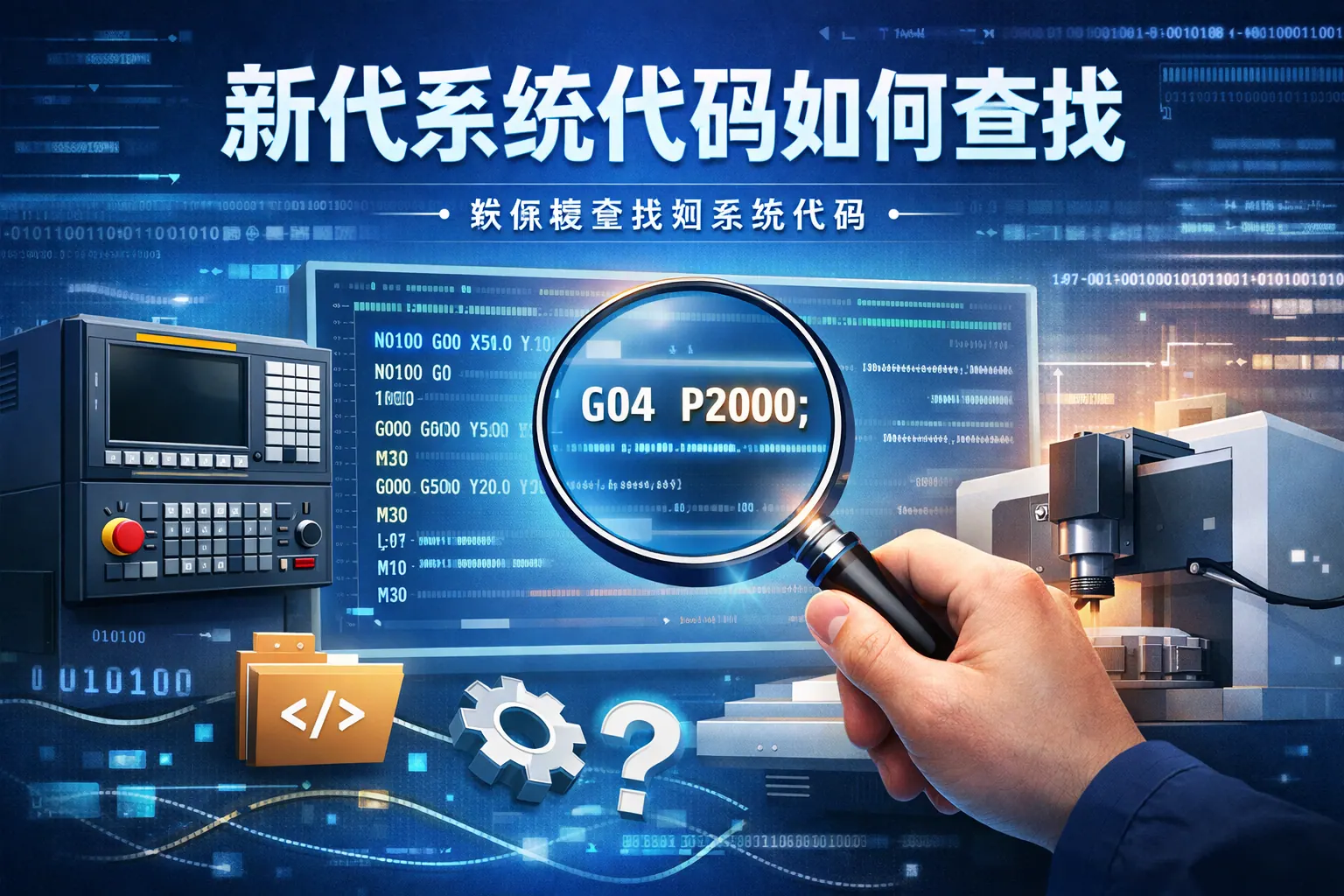 新代系统代码如何查找