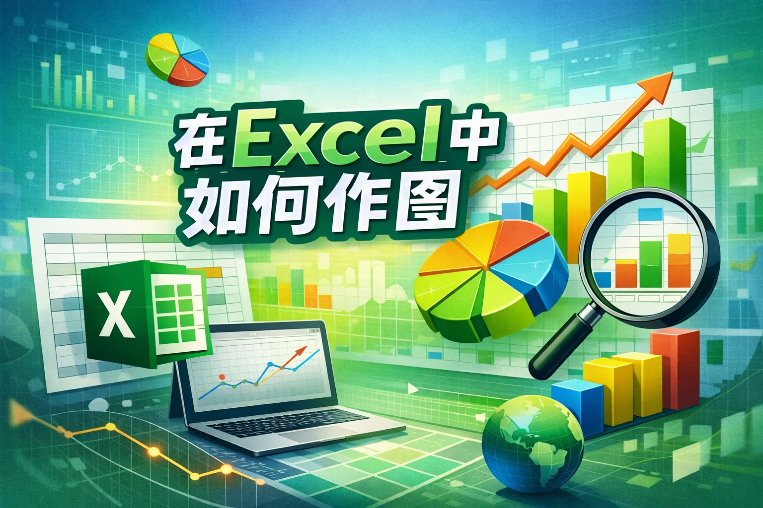 在excel中如何作图