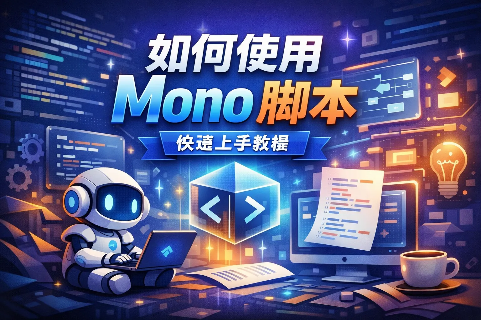 如何使用mono脚本