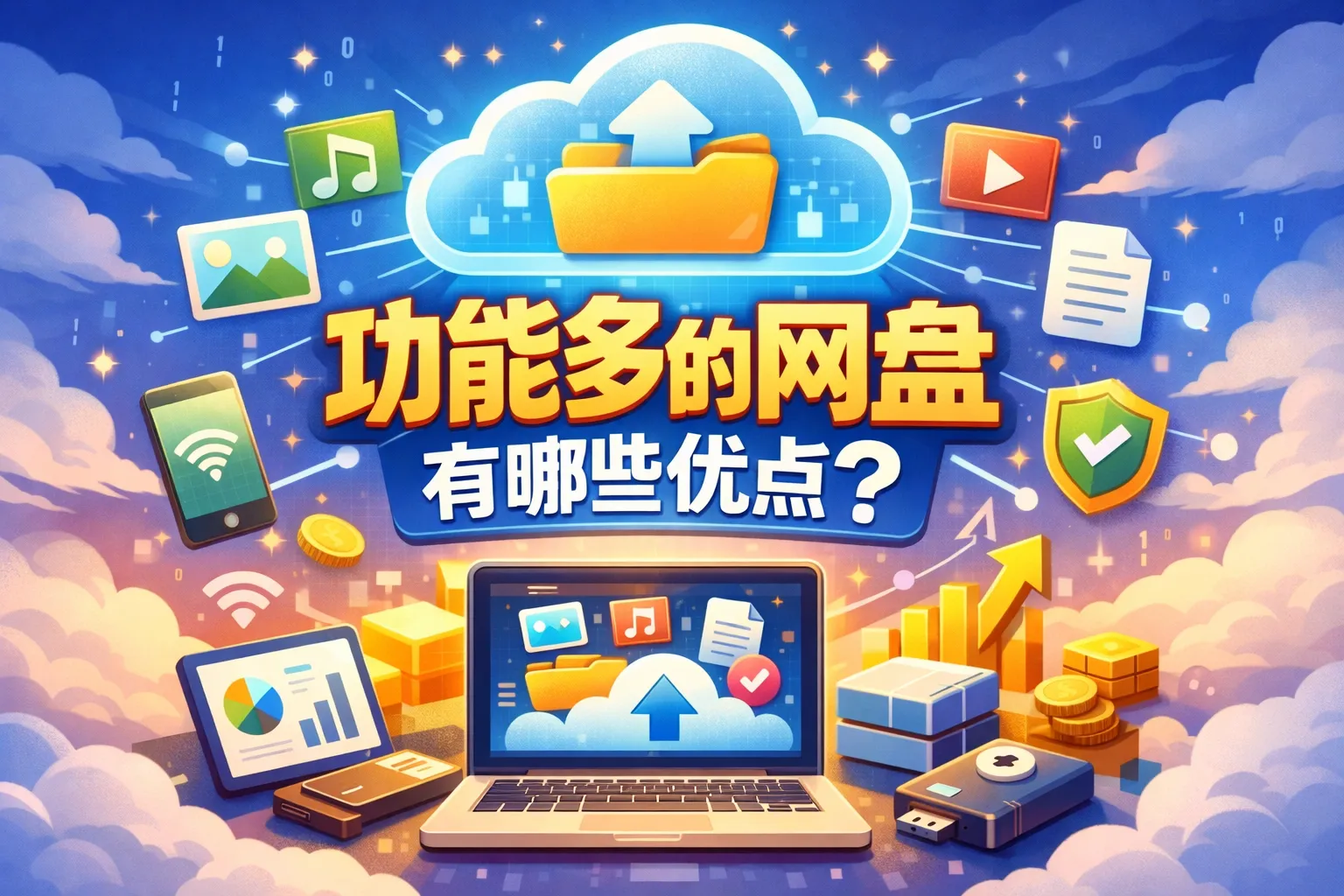 功能多的网盘有哪些优点
