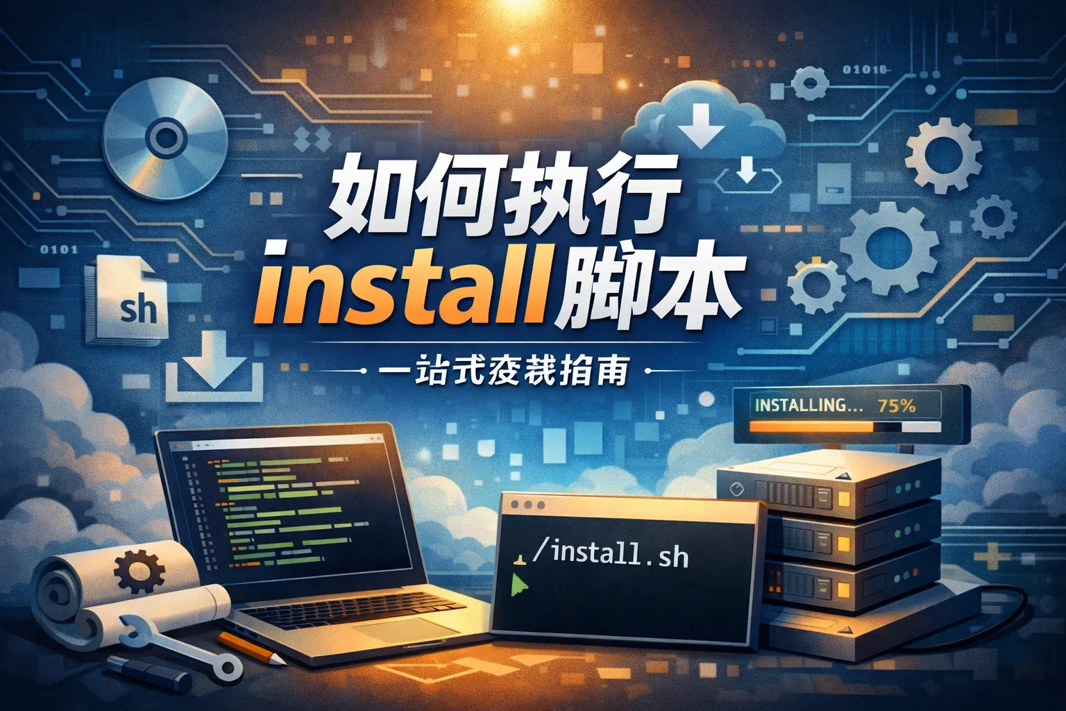 如何执行install脚本