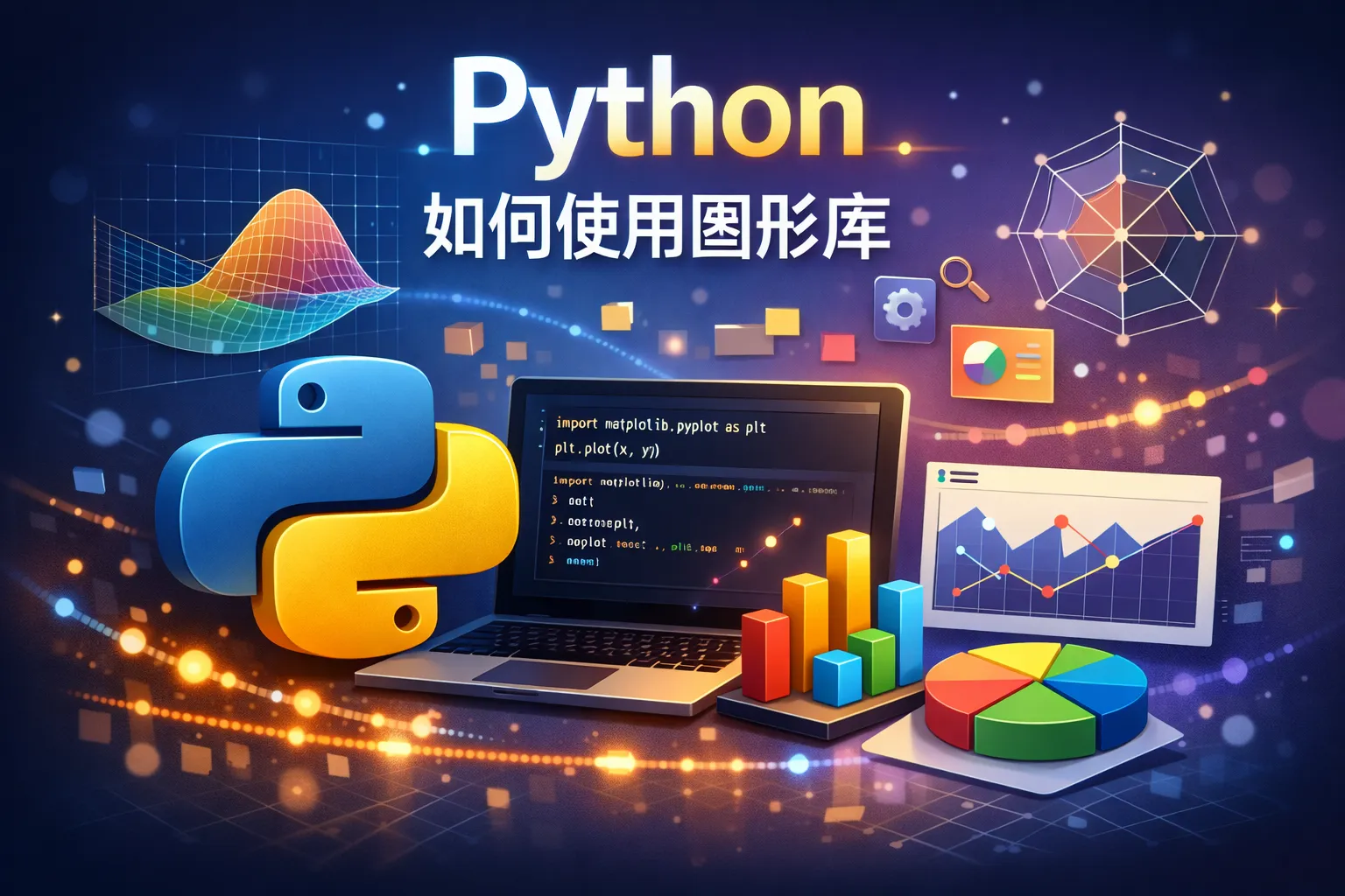 python如何使用图形库