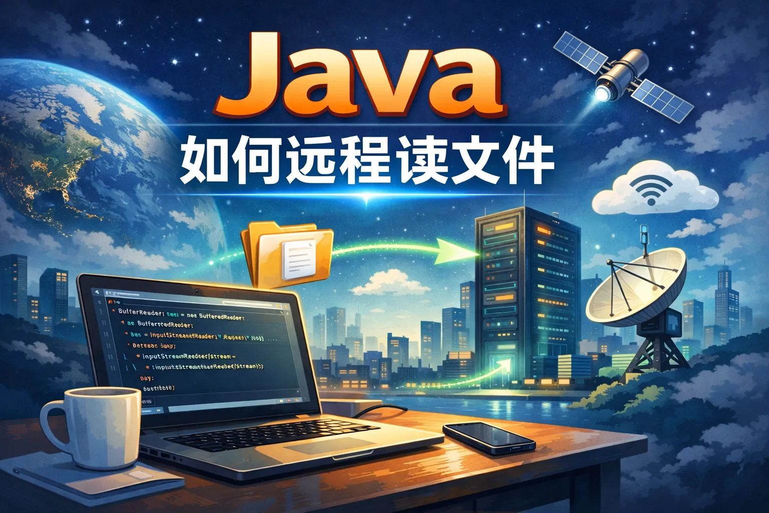 java如何远程读文件