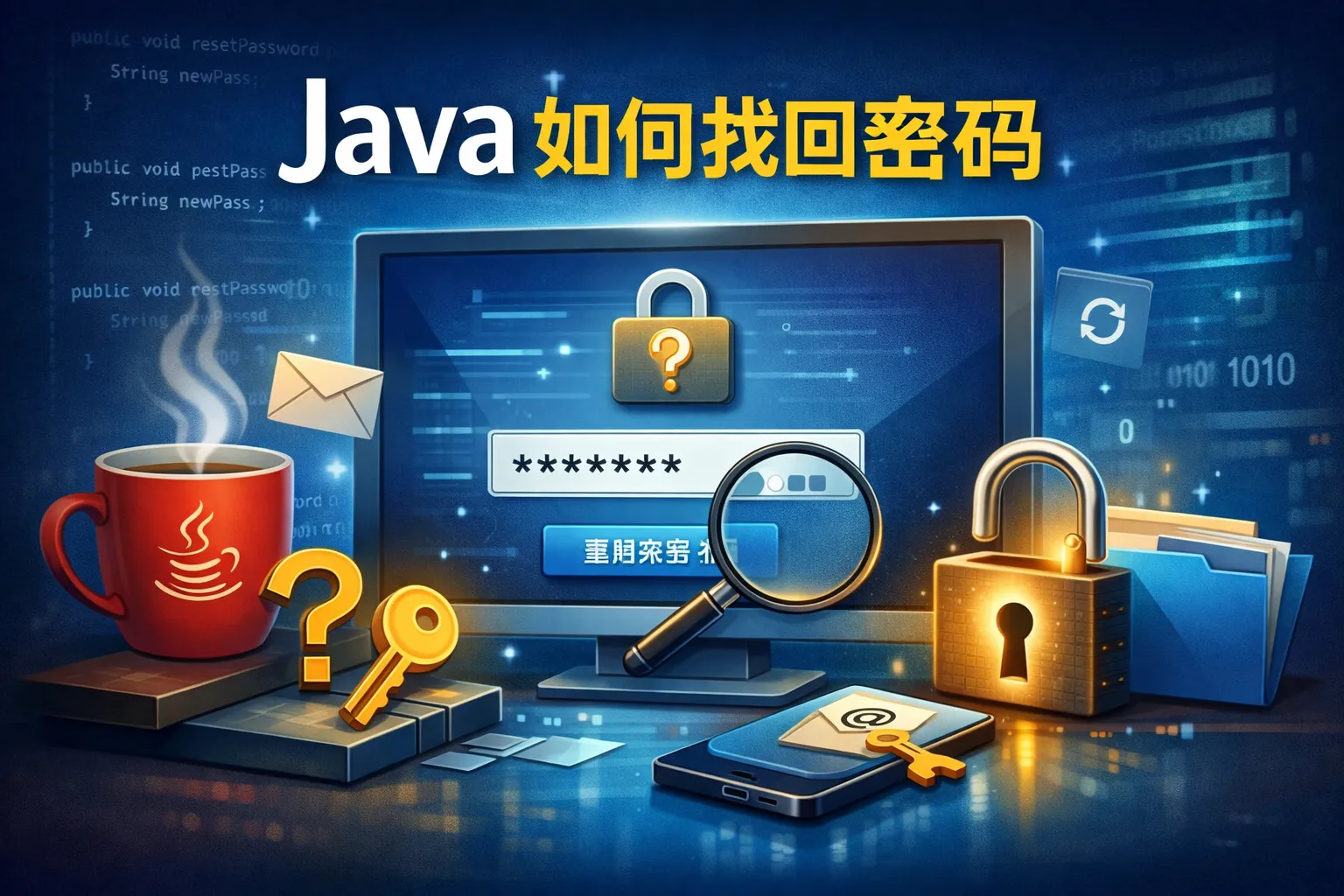java 如何找回密码
