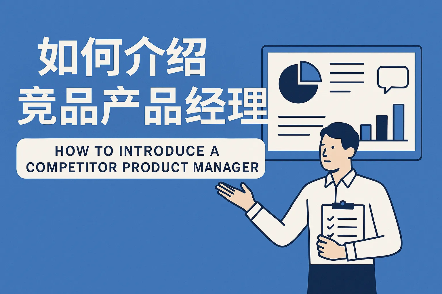 如何介绍竞方产品经理