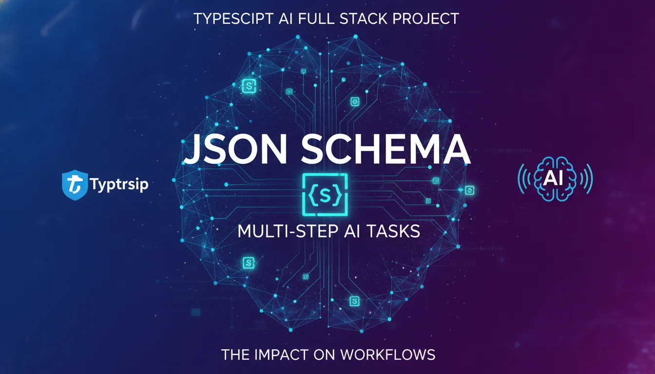 TypeScript AI 全栈项目里 JSON Schema 为什么会影响多步骤任务
