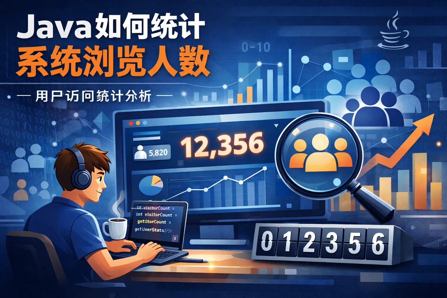 java如何统计系统浏览人数