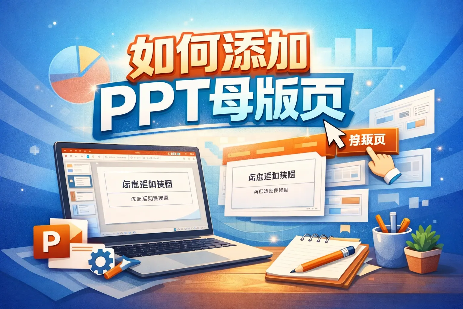 如何添加ppt母版页