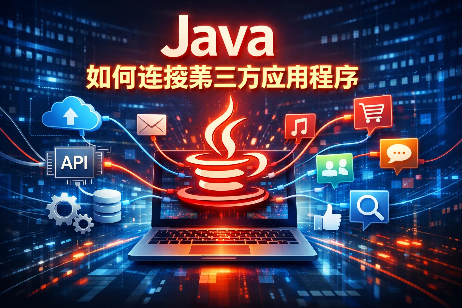 java如何连接第三方应用程序