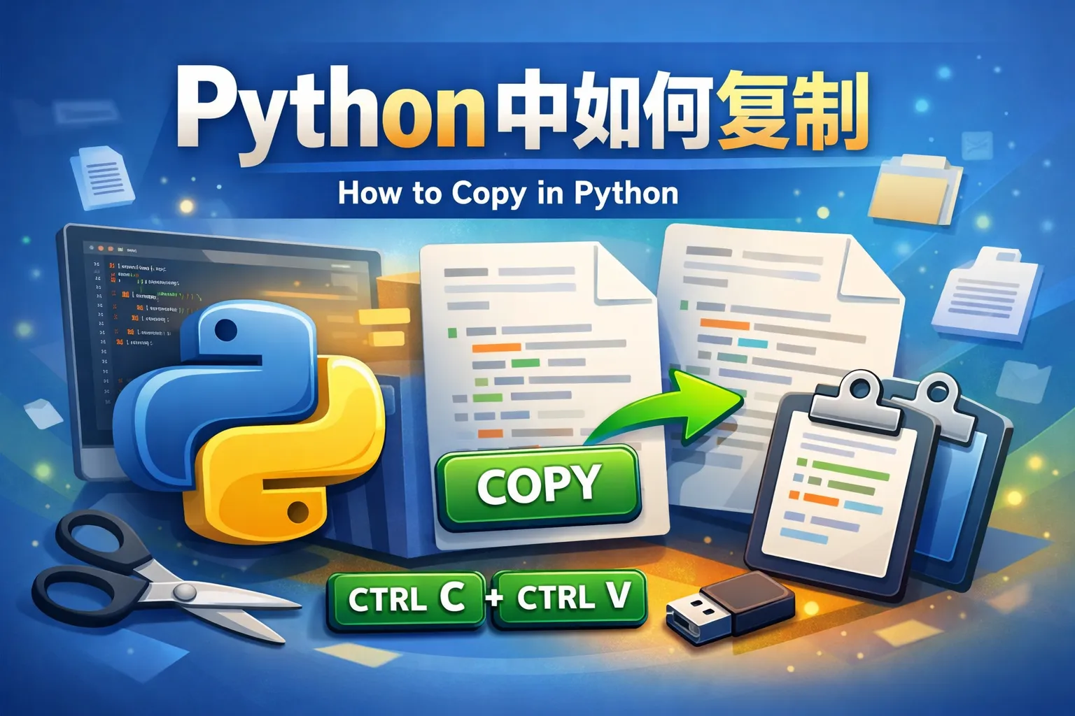 python中如何复制