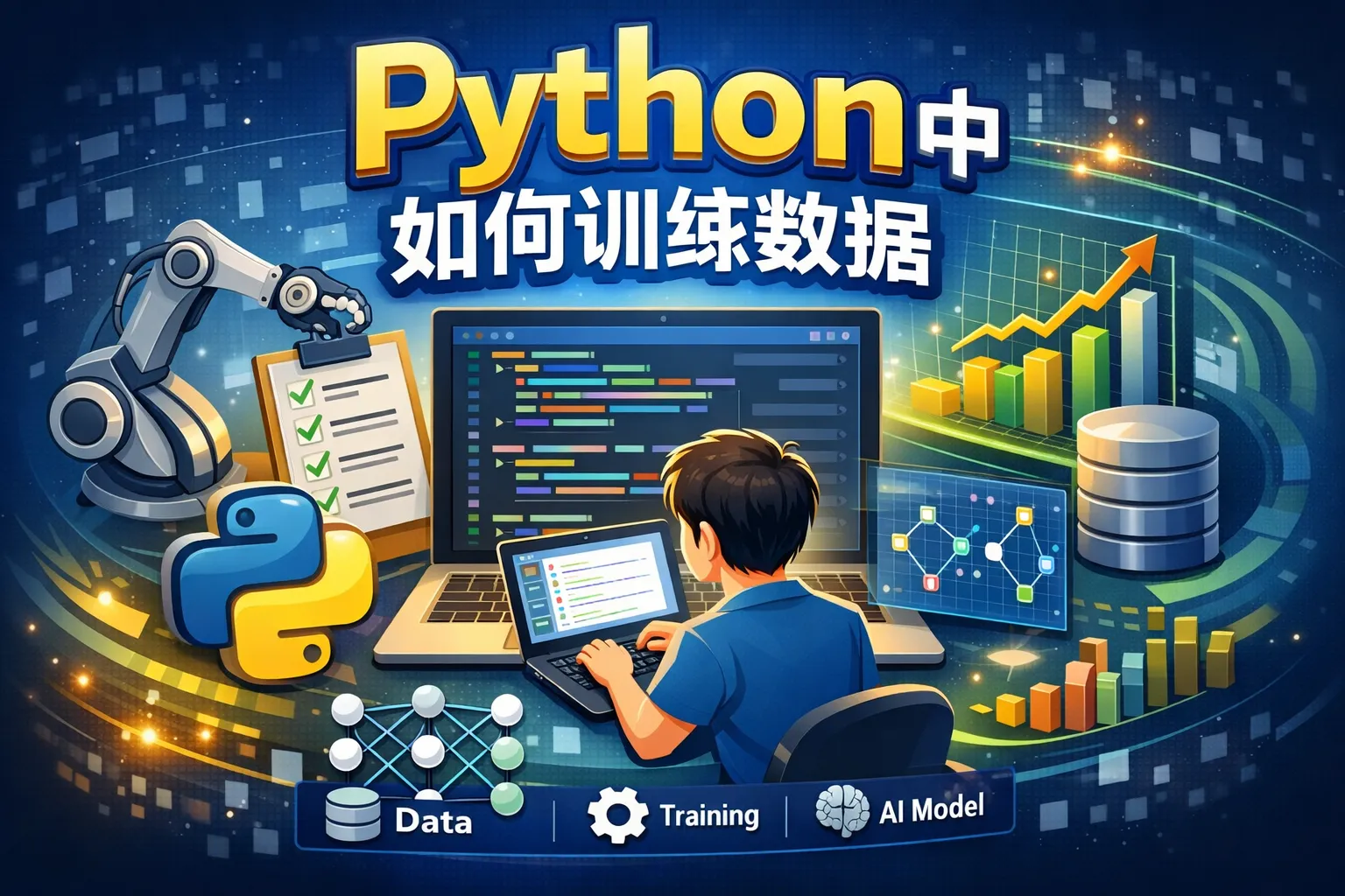 python中如何训练数据