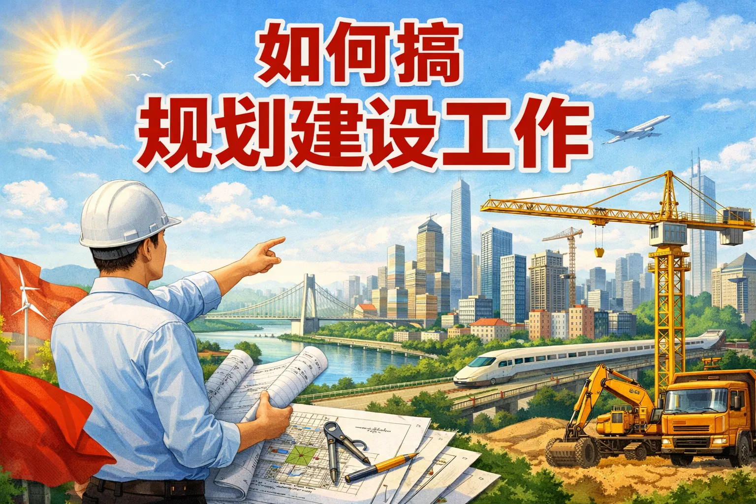 如何搞规划建设工作