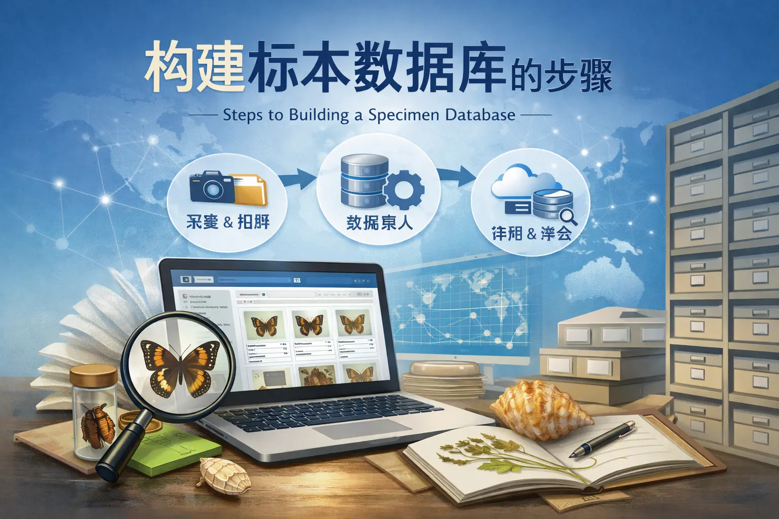 构建标本数据库的步骤是