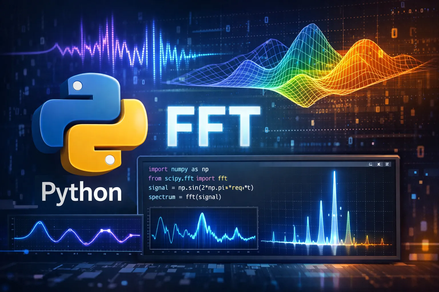 python如何设置fft