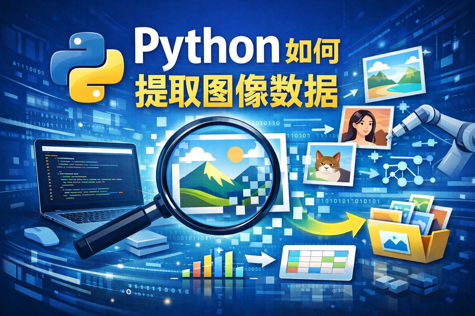 python如何提取图像数据