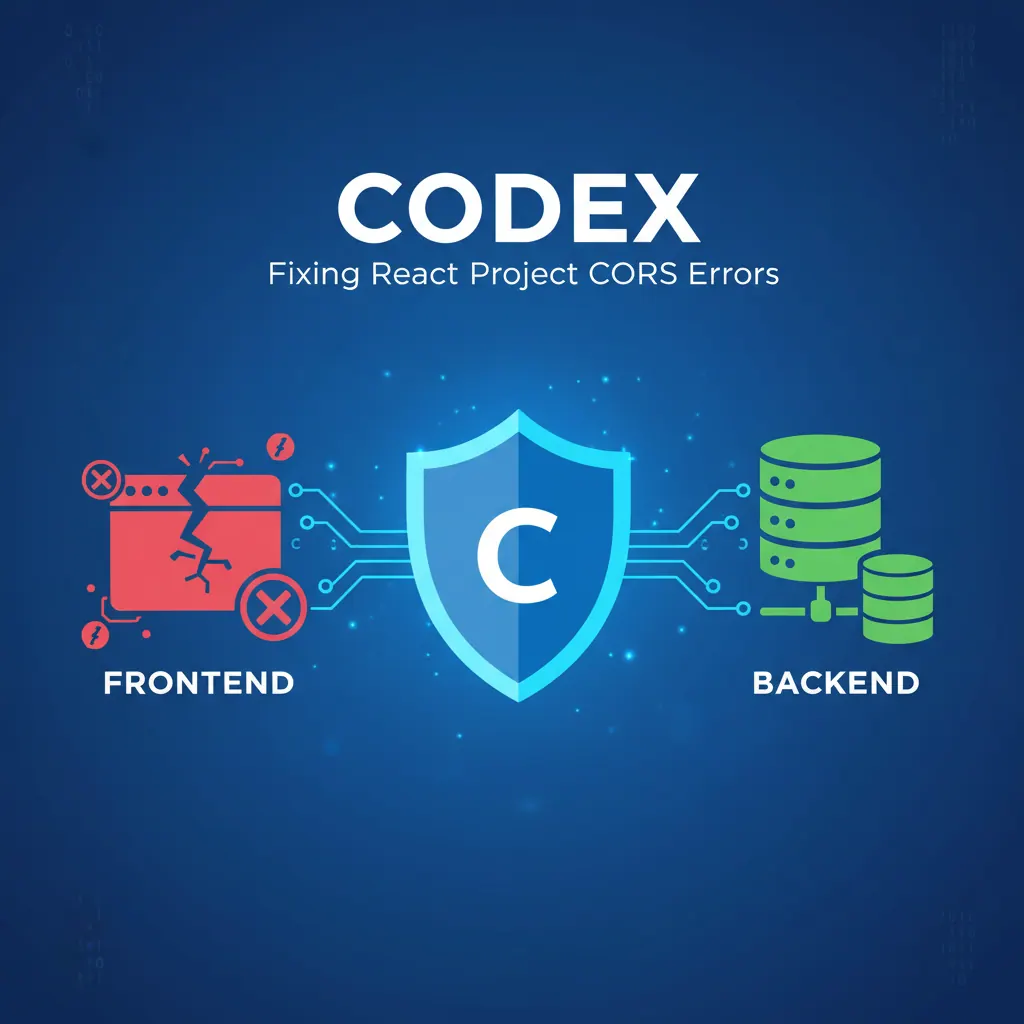 Codex 怎么修复 React 项目跨域报错