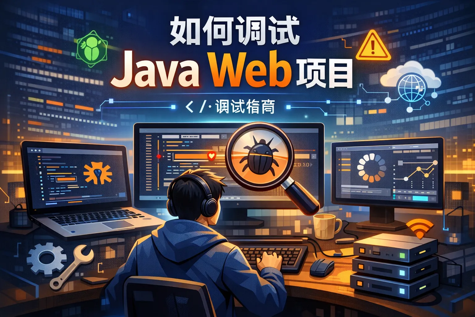 如何调试java web项目