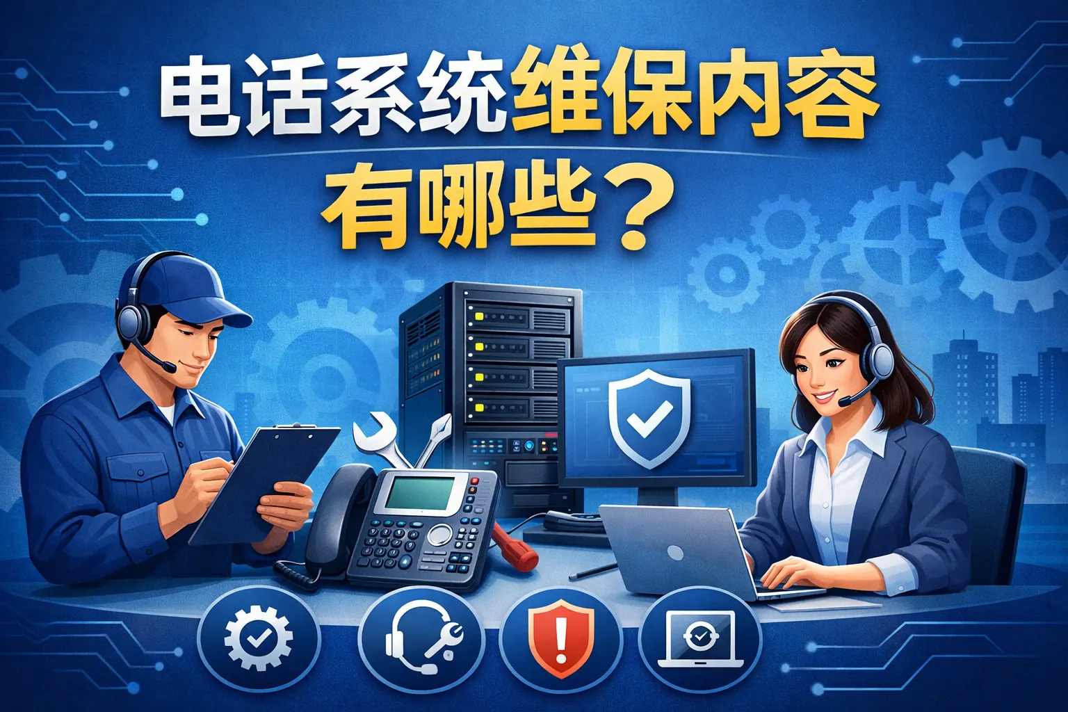 电话系统维保内容有哪些