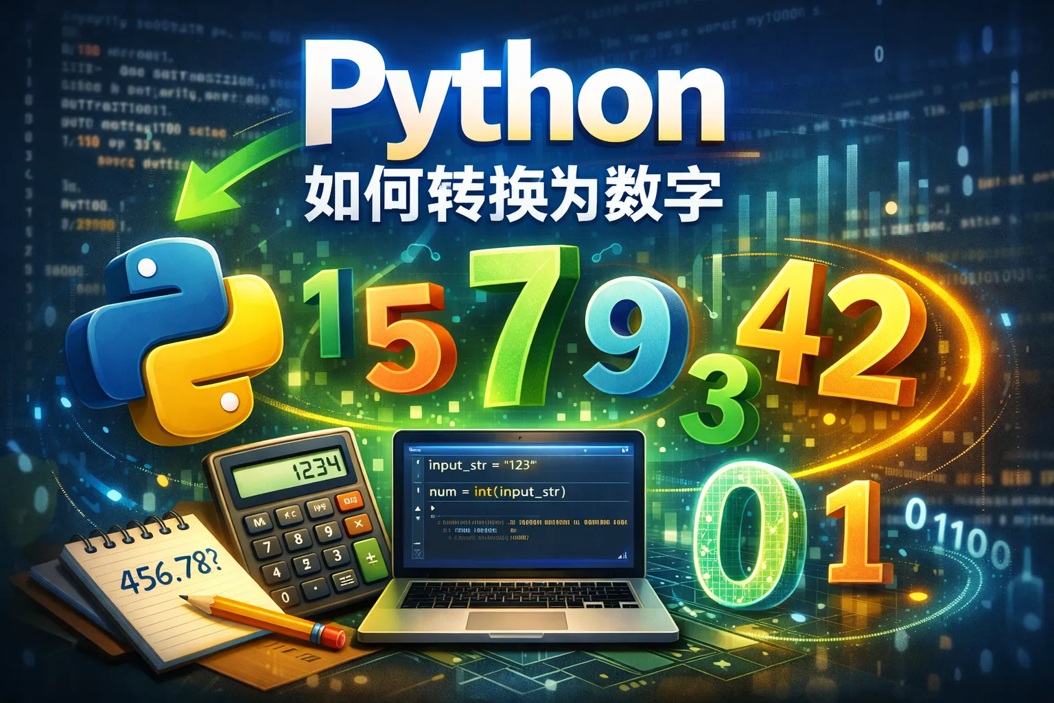 python如何转换为数字
