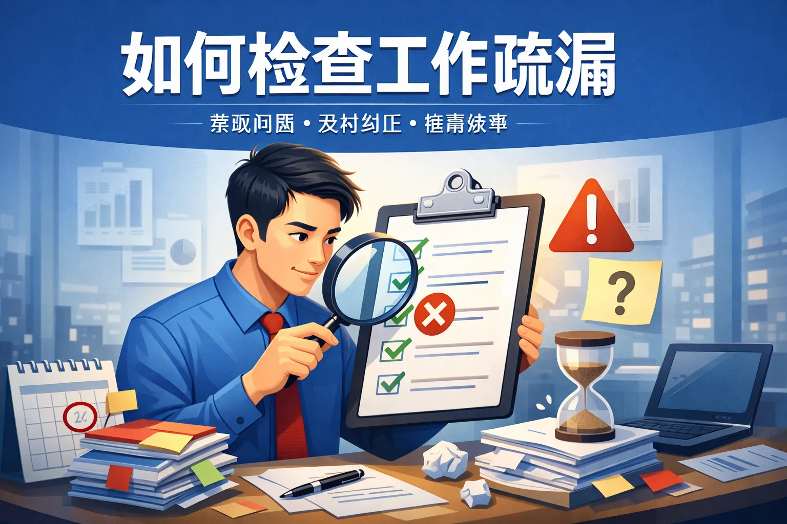 如何检查工作疏漏