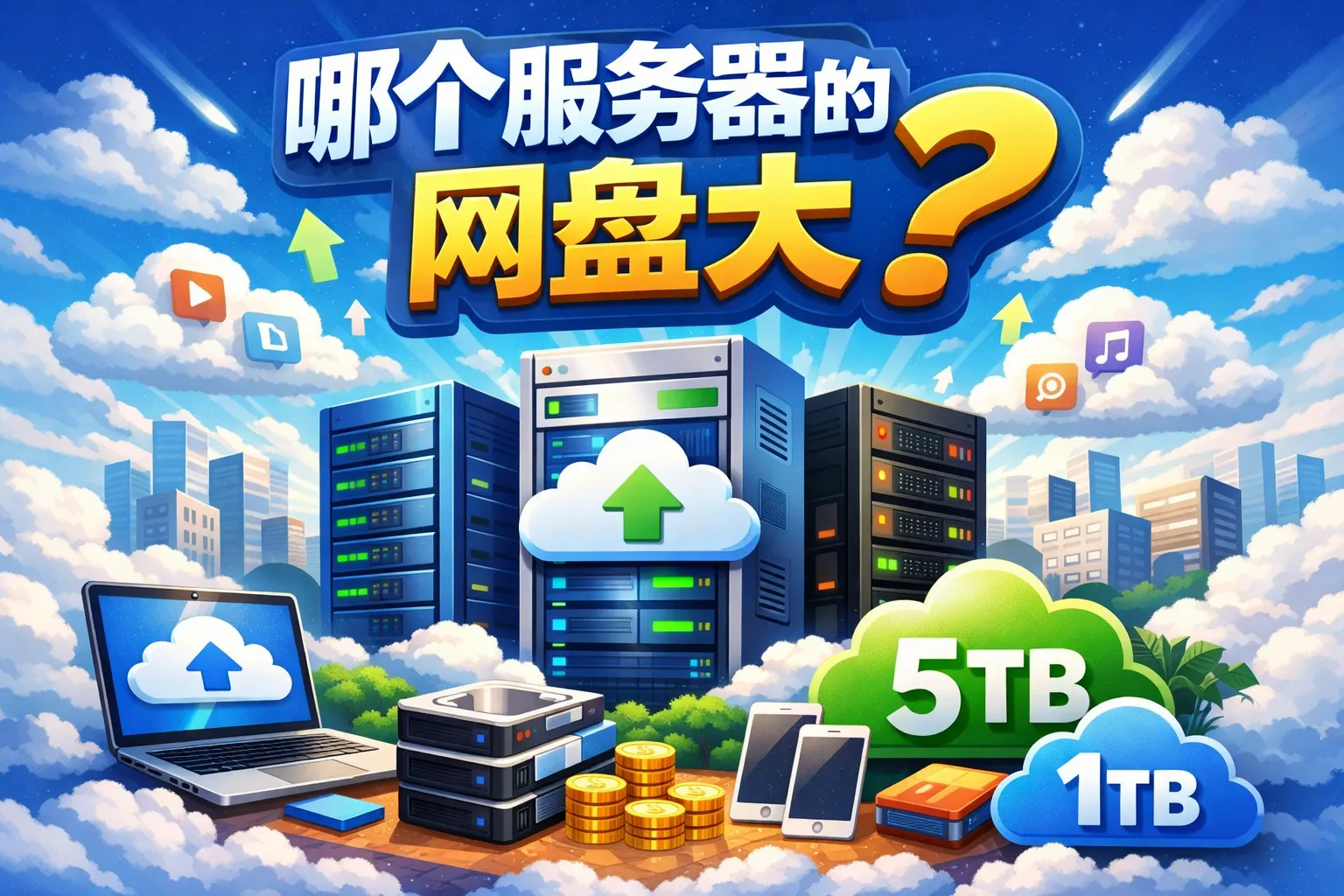 哪个服务器的网盘大