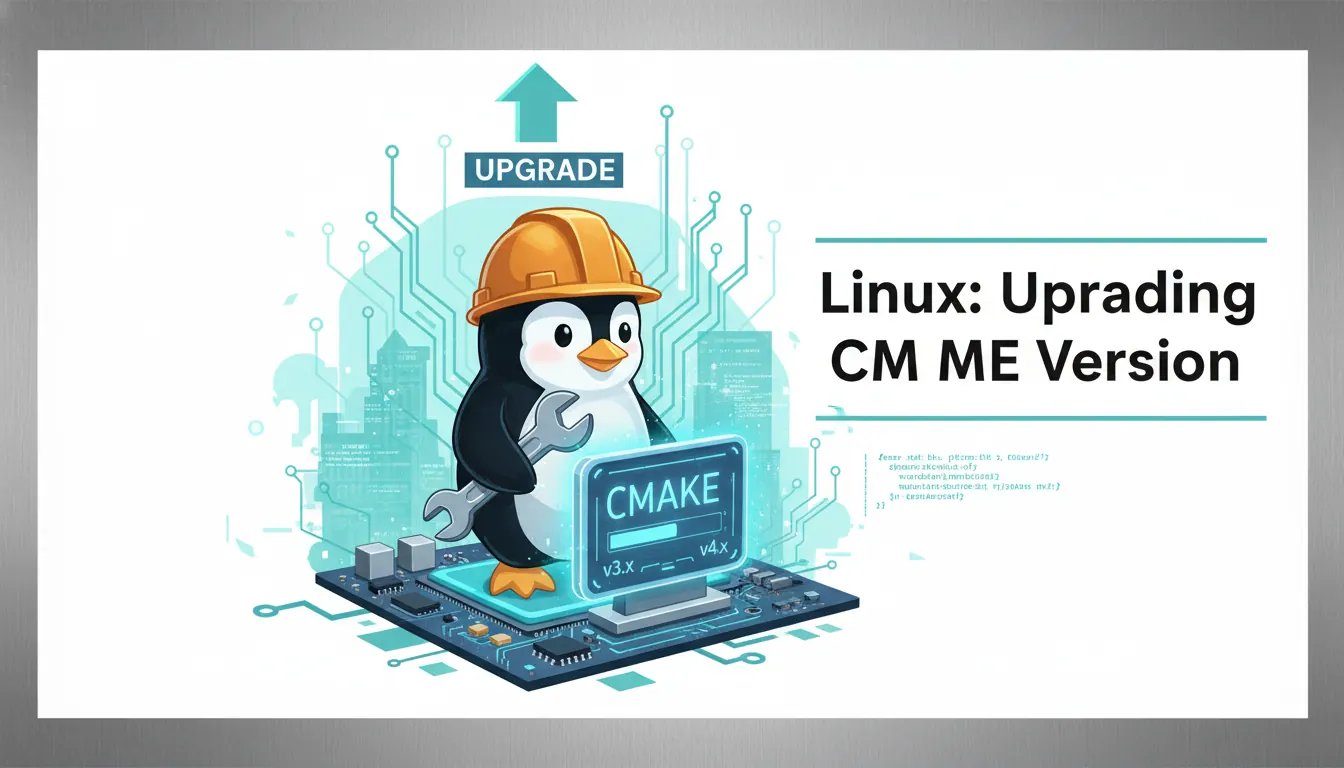 linux如何升级cmake版本
